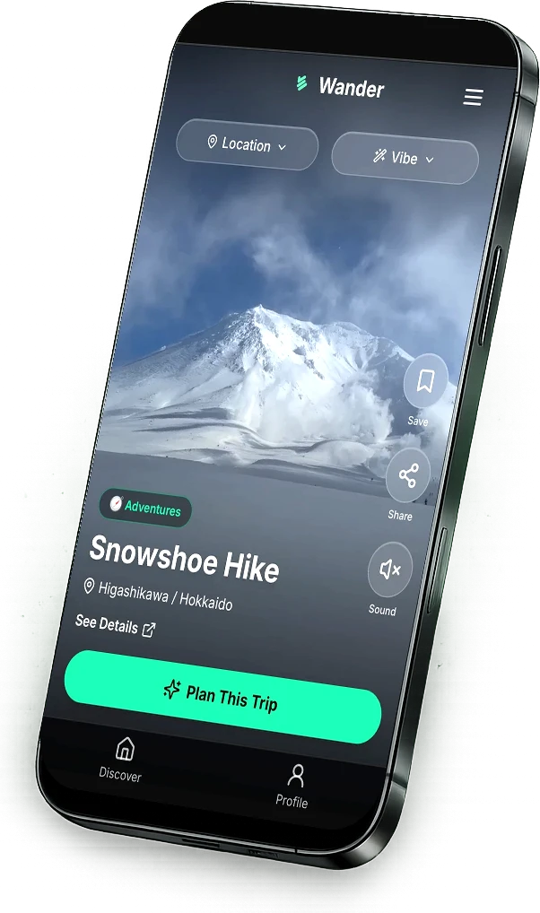 Wander app — discover Japan's hidden gems through short videos